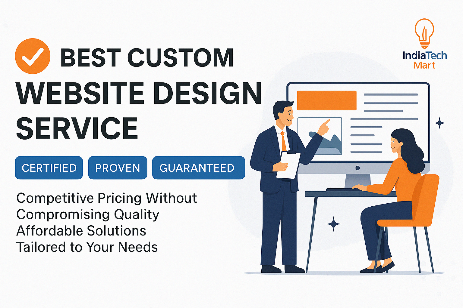 Custom Website Design Illustration